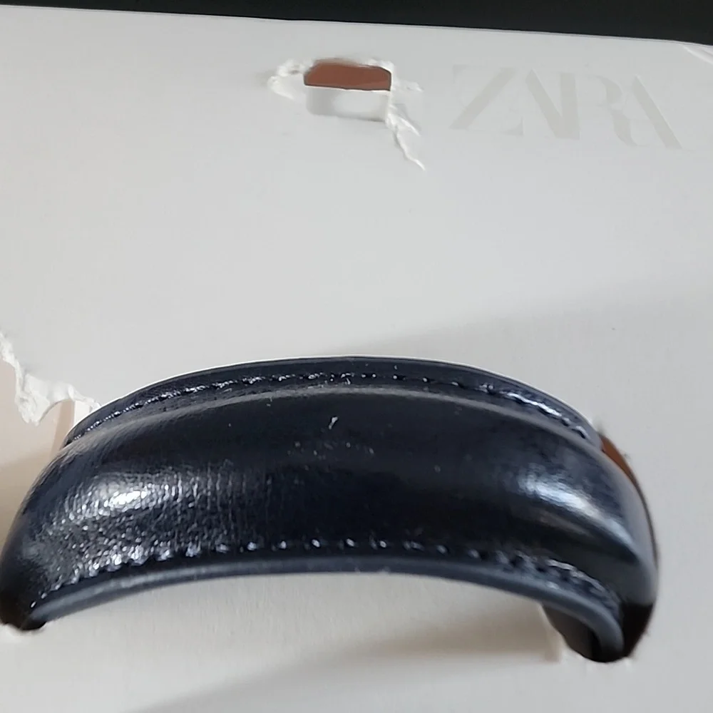 ZARA Pack of 3 Leather Bracelets - Picture 6 of 13